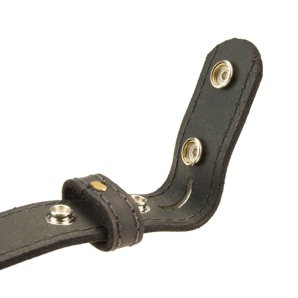 Men's Leather Belt Strap, No Buckle, Amish Made - Picture 2 of 3